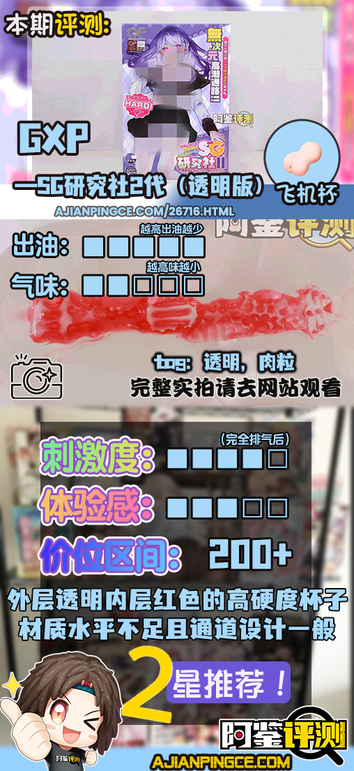 GXP——“SG研究社2代(透明版)”评测!究竟是怎样的配料,才能做出这么诡异的颜色....